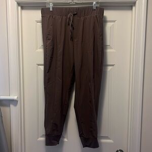 Brown joggers